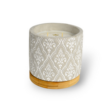 Load image into Gallery viewer, Bourbon Royalty Large Gray Candle