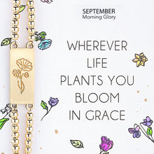 Load image into Gallery viewer, Alexa's Angels Birth Flower Bracelet