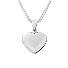 Load image into Gallery viewer, Silver Heart Necklace