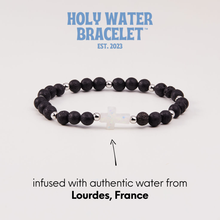 Load image into Gallery viewer, Holy Water Men's Lava Rock Bracelet
