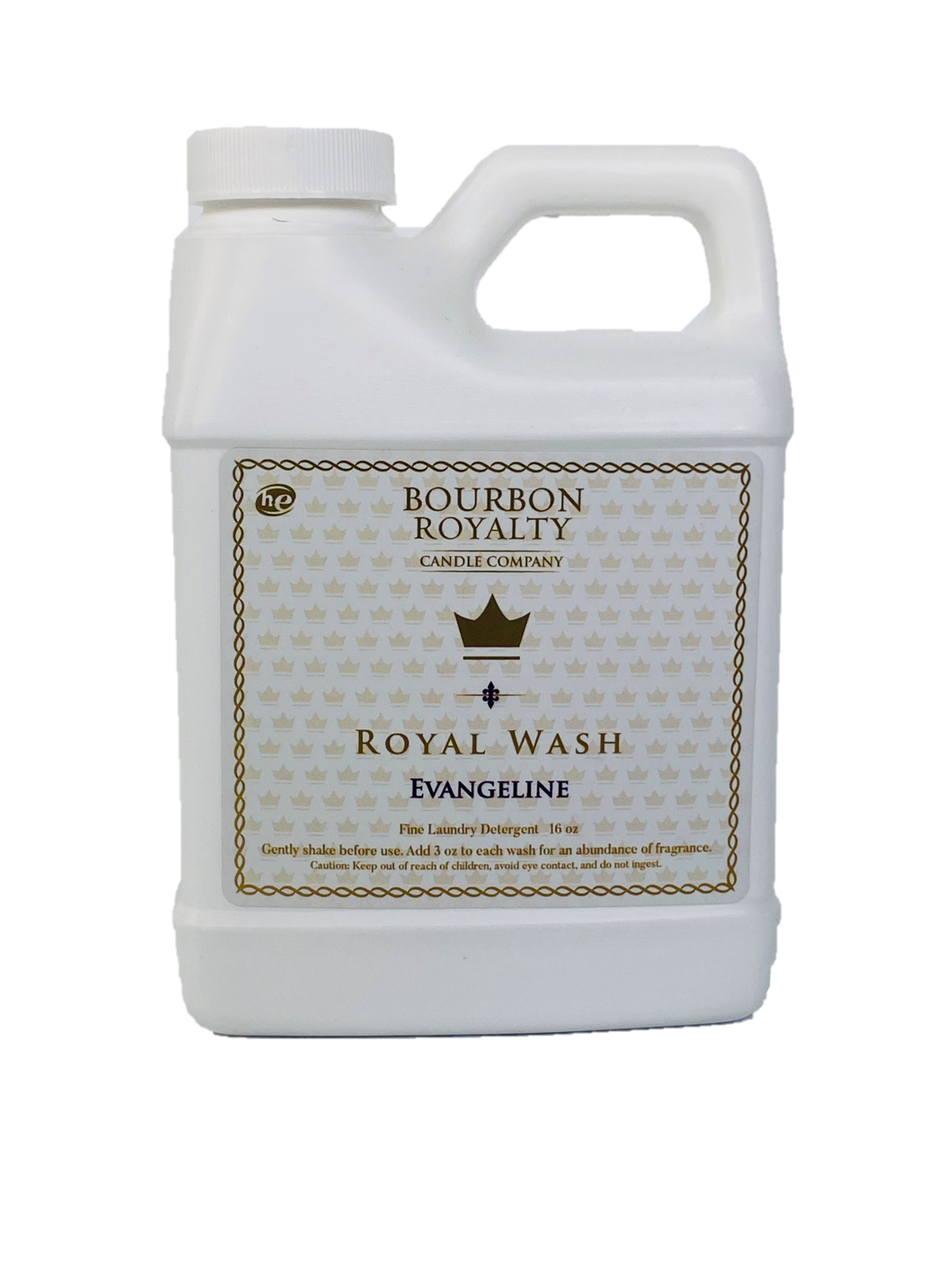 Bourbon Royalty  Fine Laundry Detergent in your choice of scent in sixteen ounces
