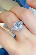 Load image into Gallery viewer, 3 Carat Moissanite 925 Sterling Silver Ring Online Only

