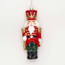 Santa Nutcracker Ornament