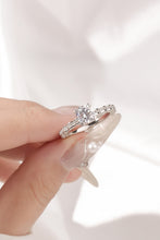 Load image into Gallery viewer, 1 Carat Moissanite 925 Sterling Silver Ring Online Only
