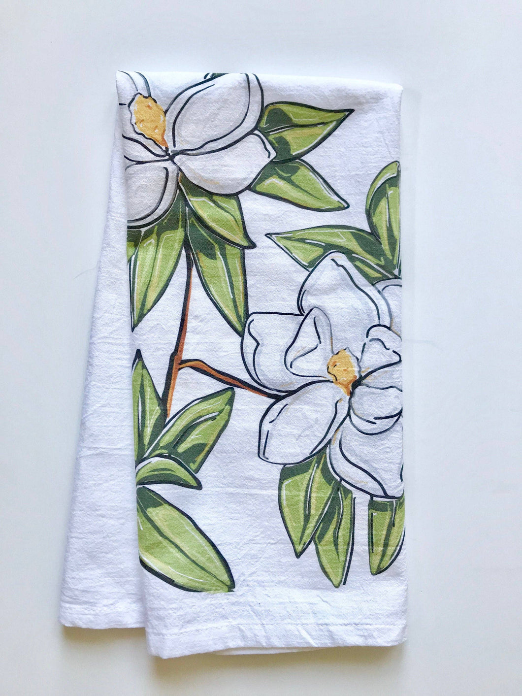 Magnolia Dish Towel