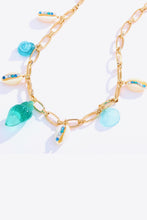 Load image into Gallery viewer, 18K Gold Plated Multi-Charm Necklace Online Only
