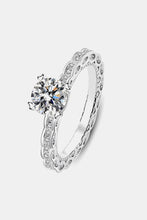 Load image into Gallery viewer, 1 Carat Moissanite 925 Sterling Silver Ring Online Only
