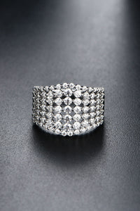 1.21 Carat Moissanite 925 Sterling Silver Ring Online Only