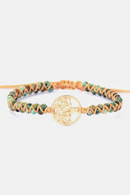 Load image into Gallery viewer, Handmade Tree Shape Beaded Copper Bracelet Online Only
