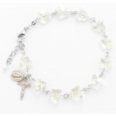 Aurora Butterfly Rosary Bracelet