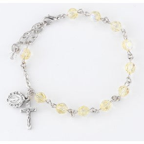 Swarovski crystal deals rosary bracelet