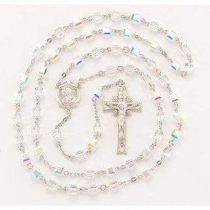 Aurora Faceted Cube Rosary