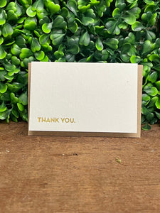 Gift Card Sleeve ~Thank You