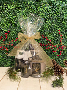 Orleans Gift Giving Bundle Including a Medium Wash, Car Vent, Room Spray and Large Candle
