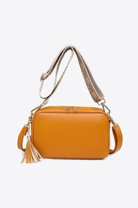 PU Leather Tassel Crossbody Bag Online Only