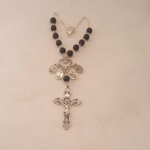 Auto Rosary with Medals