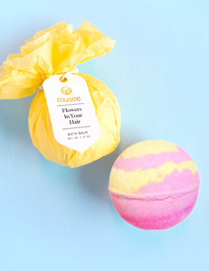 Flowers in Your Hair Bath Bomb