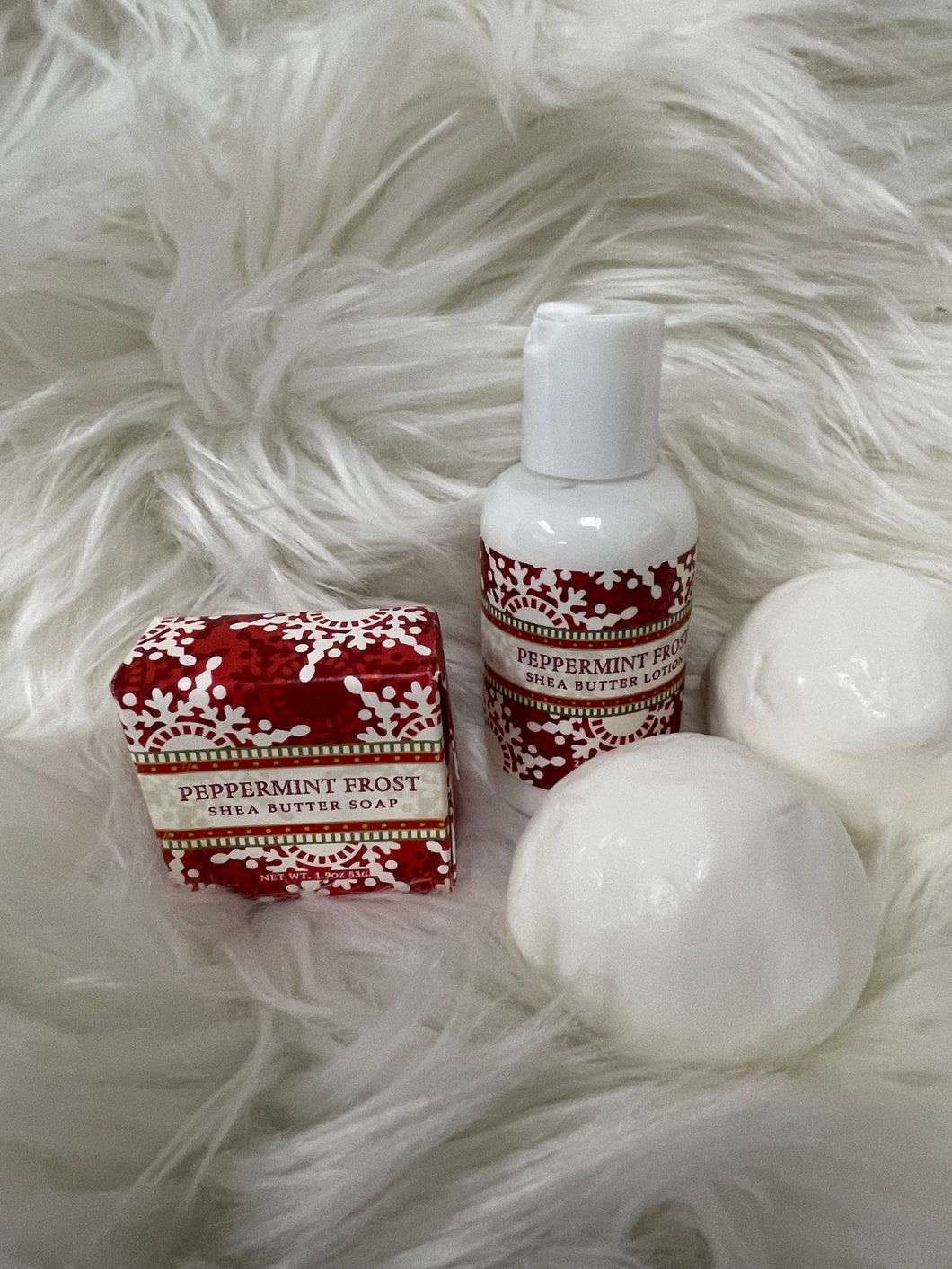 Peppermint Hand Lotion, Soap, and Soap Balls Mini Bundle