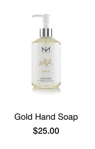 Niven Morgan Gold Hand Soap 9.5 oz