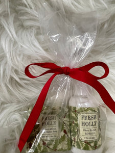 Fresh Holly Hand Lotion and Soap Mini Bundle