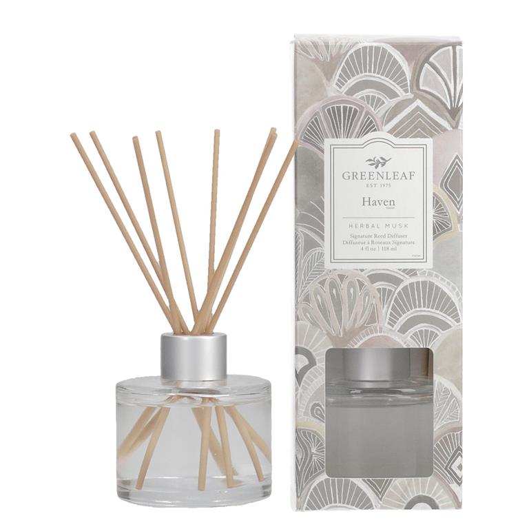 Greenleaf Reed Diffuser in Haven or Cashmere Kiss